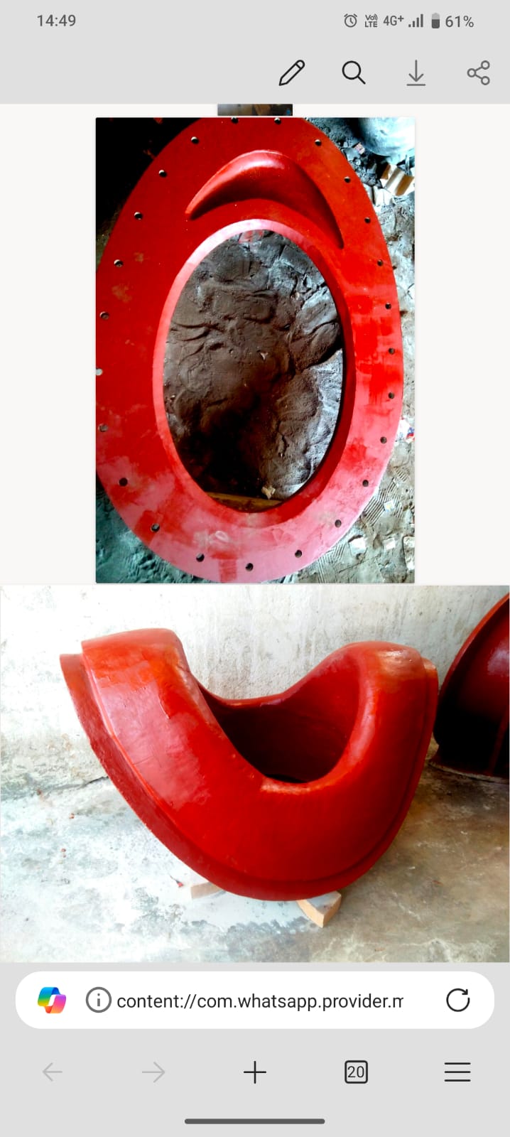 Anchor Hose Pipe Lip Casting - Rakme Marine Equipment
